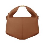 画像1: Dumpling Leather Crossbody Shoulder Pochette Bag　 ダンプリングレザークロスボディショルダーポシェットバッグ (1)