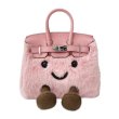 画像4: BK Smile Fur Tote Bag BK M スマイル ファー モコモコ トート ぬいぐるみ バッグ (4)