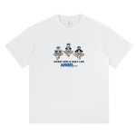 画像1: Unisex Angel Powerpuff Girls Paint  t-shirt 　 男女兼用 ユニセックスエンジェル天使パワーパフガールズプリントTシャツ (1)