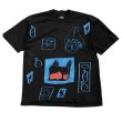 画像1: Unisex  t-shirt Cherry & Unique Vegetable Graphic Paint　 男女兼用 ユニセックスチェリー＆ユニーク野菜グラフィックプリントTシャツ (1)