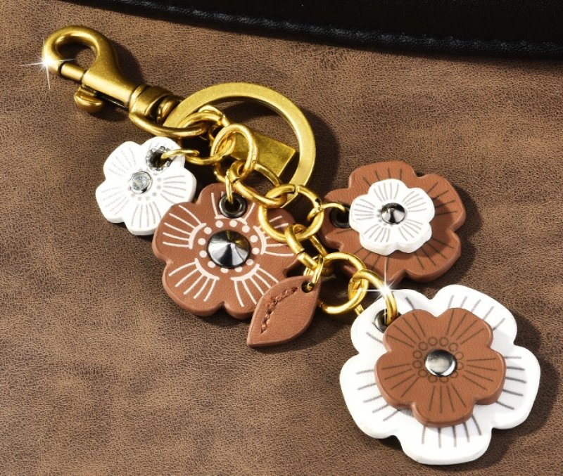 画像2: Flower Chain Accessory Keychain Bag Charm 　フラワーチェーンアクセサリーキーホルダーバックチャーム ファッションチャーム (2)