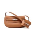 画像2: Genuine Leather Move Kelly Dumpling Bag Two-in-One Mini Shoulder Saddle Bag　本革ムーブケリーダンプリングバッグツーインワンミニショルダー斜め掛けサドルバッグ (2)