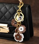 画像4: Flower Chain Accessory Keychain Bag Charm 　フラワーチェーンアクセサリーキーホルダーバックチャーム ファッションチャーム (4)
