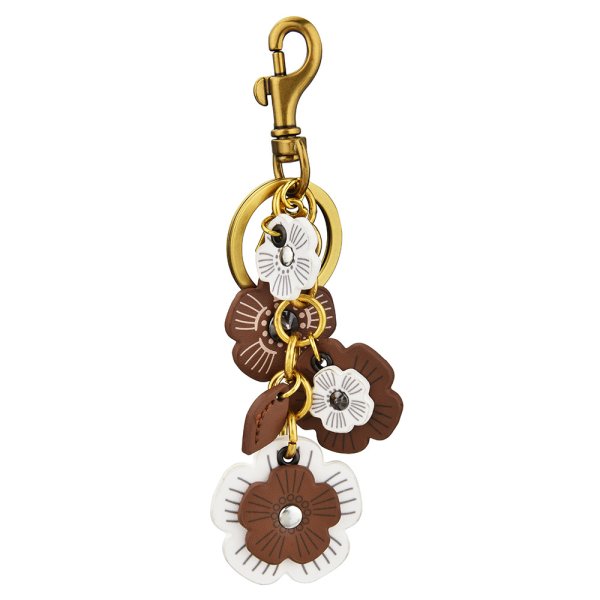画像1: Flower Chain Accessory Keychain Bag Charm 　フラワーチェーンアクセサリーキーホルダーバックチャーム ファッションチャーム (1)