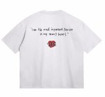 画像3: Unisex Classic Mickey Mouse & Hearts  print t-shirt　 男女兼用 ユニセックスクラシックミッキーマウス＆ハートプリントヒップホップTシャツ　 (3)