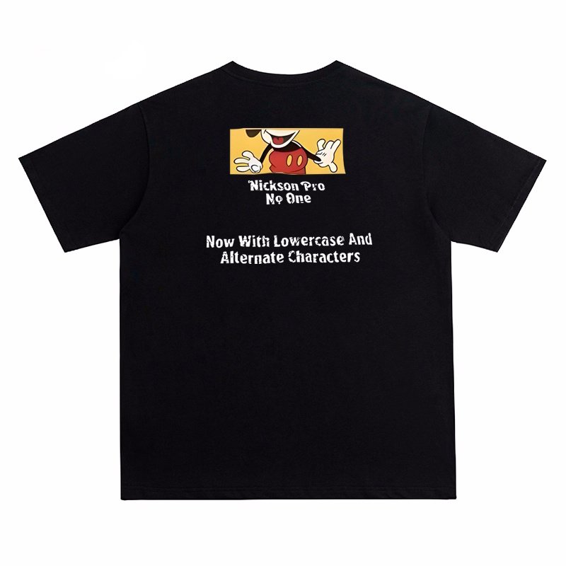 画像8: Loose Box Old Mickey Mouse PrintT shirt  ユニセックス 男女兼用ボックスオールドミッキーマウスプリント 半袖  Tシャツ  (8)