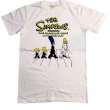 画像1: The Simpson Family and Abbey Road PrintT shirt  ユニセックス 男女兼用シンプソンファミリー＆アビーロードプリント 半袖  Tシャツ  (1)