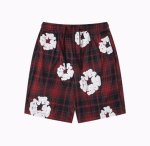 画像6:  Unisex Tears Kapok Foam Flower Print Shirt & Shorts Set  ティアーズ カポックフォームフラワープリント シャツ＆ショートパンツセットアップ上下  男女兼用 ユニセックス (6)