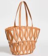 画像5: Leather Woven & Canvas Tote Shoulder Bag　 男女兼用ユニセックスレザー織り＆キャンバストートショルダーバッグトート (5)