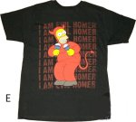 画像5: The Simpsons retro vintage style Print Tshirt  　ユニセックス 男女兼用ザ・シンプソンズレトロビンテージスタイルプリント 半袖  Tシャツ  (5)