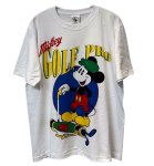 画像3: Mickey Golf Pro Print Tshirt  　ユニセックス 男女兼用ミッキーゴルフプロプリント 半袖  Tシャツ  (3)