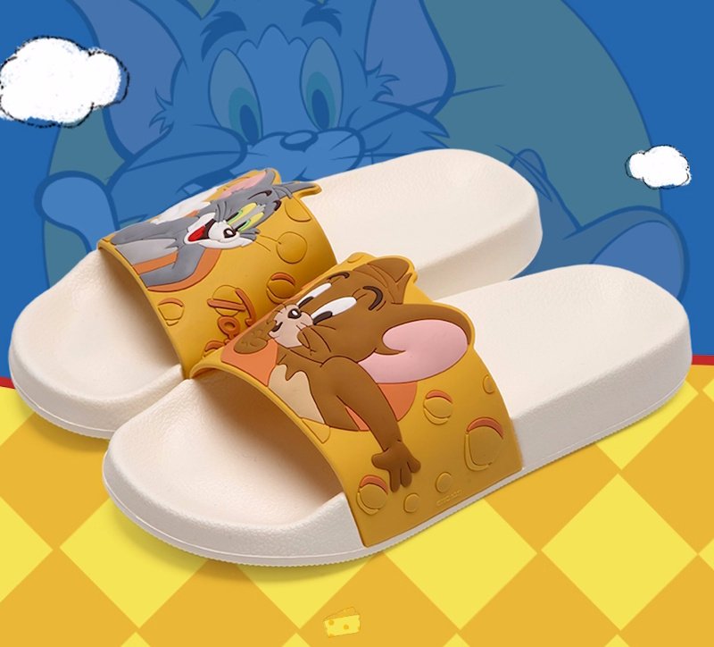 画像6: tom and jerry  Tom & Jerry slippers flip flops soft bottom sandals slippers ユニセックス男女兼用トム＆ジェリートムとジェリープラットフォームフリップフロップサンダルシャワーサンダル ビーチサンダル　 (6)