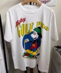画像4: Mickey Golf Pro Print Tshirt  　ユニセックス 男女兼用ミッキーゴルフプロプリント 半袖  Tシャツ  (4)