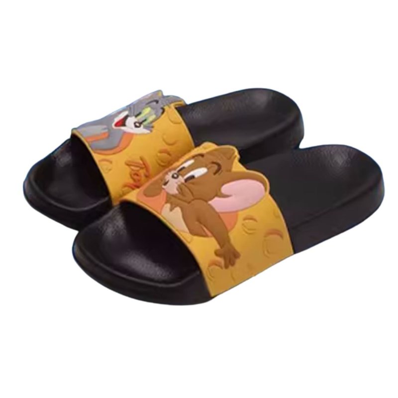 画像3: tom and jerry  Tom & Jerry slippers flip flops soft bottom sandals slippers ユニセックス男女兼用トム＆ジェリートムとジェリープラットフォームフリップフロップサンダルシャワーサンダル ビーチサンダル　 (3)