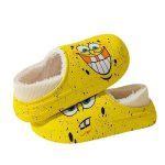 画像1: Men's Sesame Street x kaws Eco fur slip on shoes ユニセックス 男女兼用 セサミストリート×カウズ  ボア付き スリッポン シューズ (1)