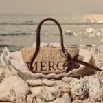 画像2: CARE CARD FOR MERGE A DAY BAG MICRO SAND DUNE Straw Tote shoulder bag merge ロゴ 編み込み カゴ ニット トート ショルダー ミニ バッグ (2)