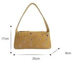 画像9: Metal Point Leather Underarm Tote Bag　メタルポイントレザーアンダーアームトートバッグ (9)