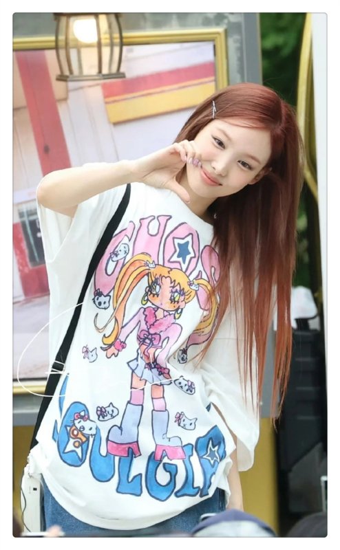 画像7: Oversized Sailor Moon & Bow Short Sleeve Graffiti Print Tshirts  美少女戦士セーラームーン リボン 落書き プリント 半袖Tシャツ  男女兼用 ユニセックス (7)