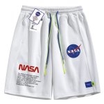 画像2: Nasa  Logo Short pants ユニセックス 男女兼用 ナサ NASA  ロゴ入り ショートパンツ (2)