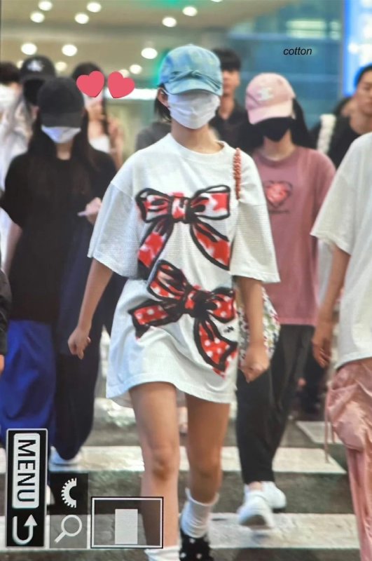 画像8: Oversized Sailor Moon & Bow Short Sleeve Graffiti Print Tshirts  美少女戦士セーラームーン リボン 落書き プリント 半袖Tシャツ  男女兼用 ユニセックス (8)