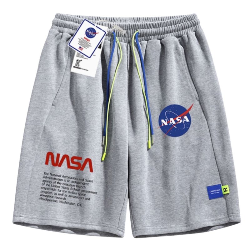 画像1: Nasa  Logo Short pants ユニセックス 男女兼用 ナサ NASA  ロゴ入り ショートパンツ (1)