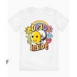 画像6: Hppy Smile Flower Print Tshirt  　ユニセックス 男女兼用ハッピースマイルフラワープリント 半袖  Tシャツ  (6)