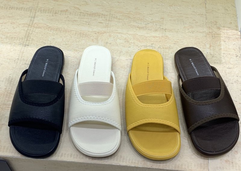 画像8: Flat Elastic Belt Lazy Sandals slippers　フラットゴムベルトレイジーサンダルスリッパ (8)