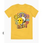 画像5: Hppy Smile Flower Print Tshirt  　ユニセックス 男女兼用ハッピースマイルフラワープリント 半袖  Tシャツ  (5)