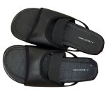 画像1: Flat Elastic Belt Lazy Sandals slippers　フラットゴムベルトレイジーサンダルスリッパ (1)