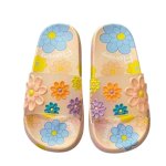 画像5: Women's Floral pattern deodorant soft sole sandals slippers flip flops　花柄フラットシャワーサンダルフリップフロップ　 (5)