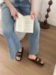 画像12: Flat Elastic Belt Lazy Sandals slippers　フラットゴムベルトレイジーサンダルスリッパ (12)