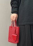 画像12: Braided Leather Tote Shoulder Crossbody Pochette Bag　 編み込みレザートートショルダークロスボディポシェットバッグ (12)