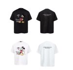 画像3: MILLION MEMORIES ONE MOUSE Vintage Style Mickey Mouse Print Tshirt  　ユニセックス 男女兼用ミッキーマウスビンテージスタイルプリント 半袖  Tシャツ  (3)