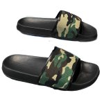 画像2:  Unisex  kaws bear camouflage designsandal slippers　ユニセックス 男女兼用カウズベアカモフラージュ迷彩サンダルスリッパ (2)