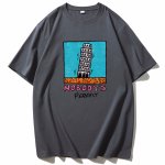 画像3: Leaning Tower of Pisa Graphic Paint Tshirt  　ユニセックス 男女兼用ピサの斜塔グラフィックペイントプリント 半袖  Tシャツ  (3)