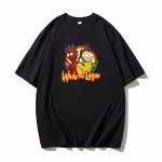 画像4: Rick & Morty Deadpool & Wolverine Cosplay Print Tshirt  　ユニセックス 男女兼用 リック＆モーティのデッドプール＆ウルヴァリンコスプレプリント 半袖  Tシャツ  (4)
