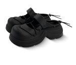 画像3: Lace-up platform creative half slippers　レースアップ厚底プラットホームクリエイティブハーフスリッパシューズ (3)