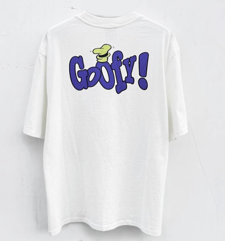 画像3: Goofy double-sided  print Tshirt  　ユニセックス 男女兼用グーフィーダブルサイドプリント 半袖  Tシャツ  (3)