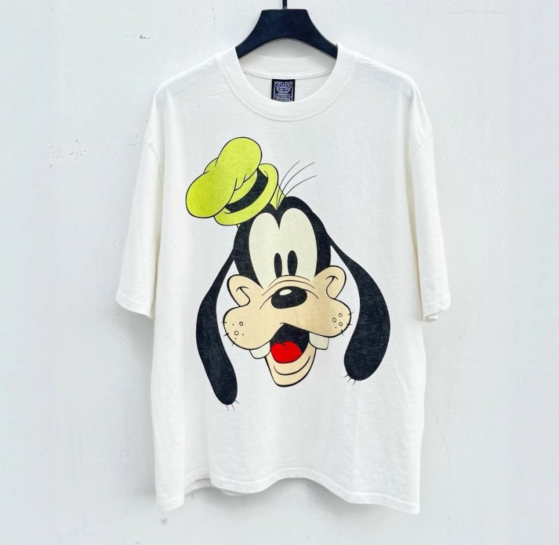 画像2: Goofy double-sided  print Tshirt  　ユニセックス 男女兼用グーフィーダブルサイドプリント 半袖  Tシャツ  (2)
