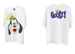 画像1: Goofy double-sided  print Tshirt  　ユニセックス 男女兼用グーフィーダブルサイドプリント 半袖  Tシャツ  (1)