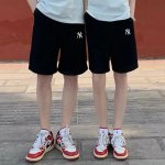 画像6: Unisex MLB NY New York Yankees Sweat Logo Shorts　ユニセックス 男女兼用MLBニューヨークヤンキースNYロゴスウェットショートパンツ (6)