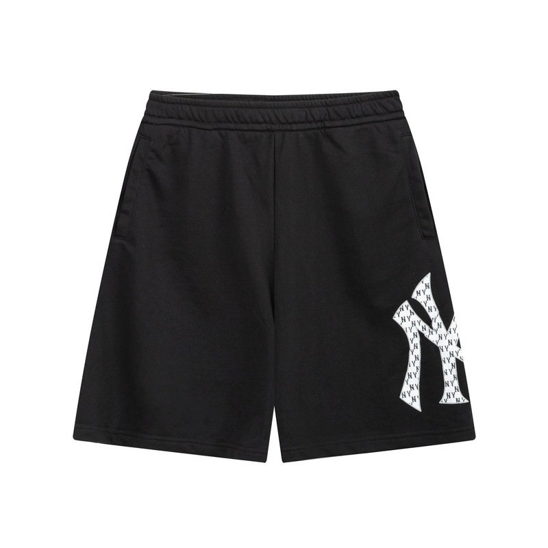 画像1: Unisex MLB New York Yankees & Boston Red Sox Big Logo Shorts　ユニセックス 男女兼用MLB　ニューヨークヤンキース＆ボストン・レッドソックス ビッグロゴショートパンツ (1)