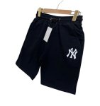 画像2: Unisex MLB NY New York Yankees Sweat Logo Shorts　ユニセックス 男女兼用MLBニューヨークヤンキースNYロゴスウェットショートパンツ (2)