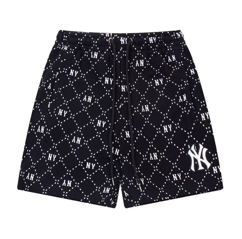 画像1: Unisex MLB New York Yankees & Boston Red Sox Monogram Shorts　ユニセックス 男女兼用MLB　ニューヨークヤンキース＆ボストン・レッドソックスモノグラムロゴショートパンツ (1)