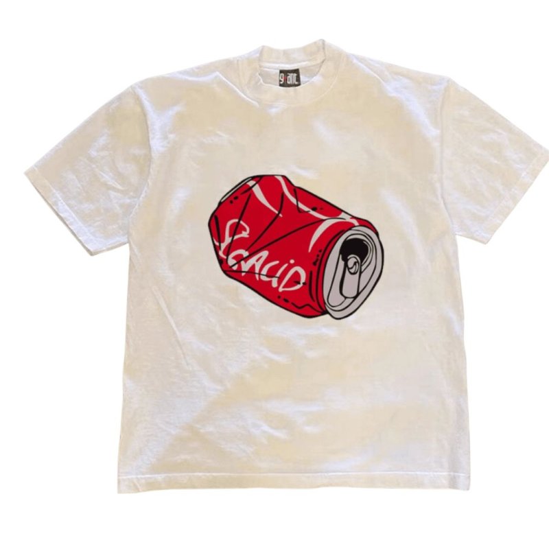 画像2: Cola can print Tshirt   ユニセックス 男女兼用 コーラコーク缶プリント 半袖  Tシャツ  (2)