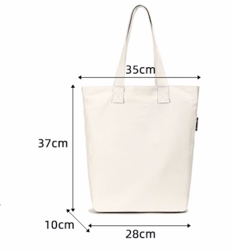 画像5: I DON'T NEED IT SpongeBob Print Tote Shoulder Bag　ユニセックス男女兼用I DON'T NEED IT スポンジボブプリント トートショルダーショッピングバッグ (5)