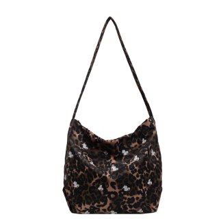 ungrid◡̈⃝レオパードハラコbag Leopard print pony tote shoulder bag ユニセックス男女兼用