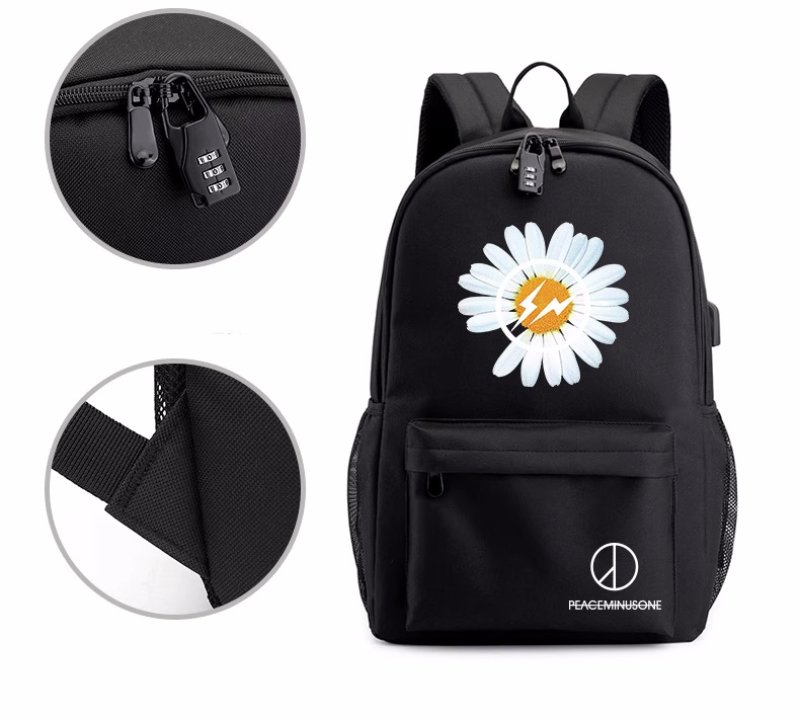 画像7: Daisy print backpack Tote Bag 　デイジープリント リュックサック バックパック トートバッグ (7)