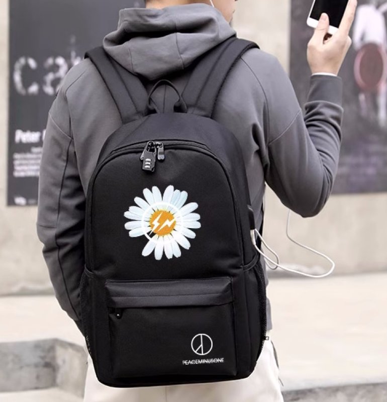 画像6: Daisy print backpack Tote Bag 　デイジープリント リュックサック バックパック トートバッグ (6)