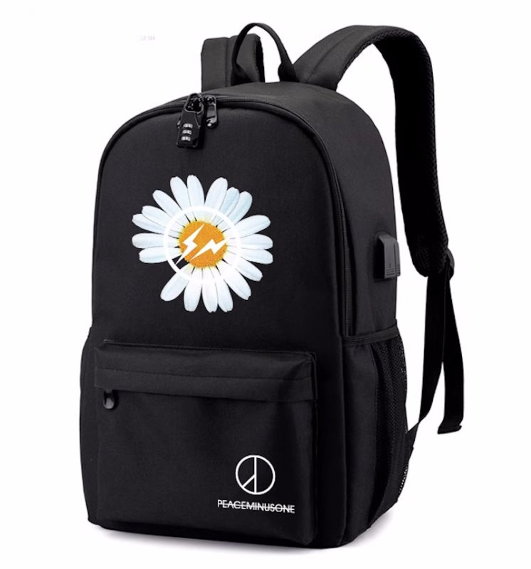 画像2: Daisy print backpack Tote Bag 　デイジープリント リュックサック バックパック トートバッグ (2)